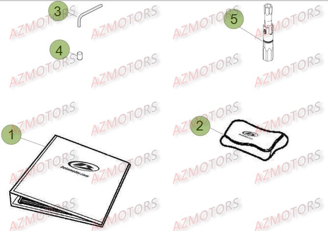 Outillage Special [2] BETA Pièces Beta RR 4T 498 Enduro - 2013